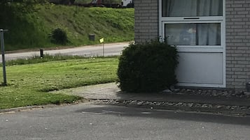 Overnatningsstedets indgangsparti