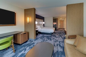 Una televisión de pantalla plana