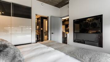 1 habitación y colchones con efecto memoria