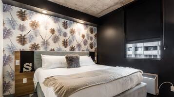 1 slaapkamer, bedden met traagschuimmatrassen