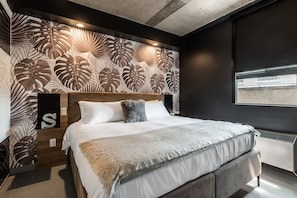 1 bedroom, memory-foam beds, iron/ironing board, travel cot