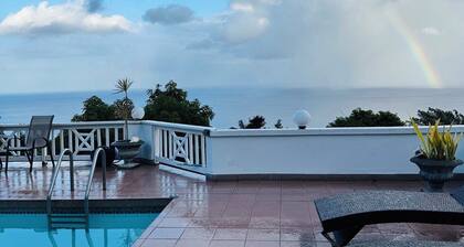 Villa des CaraĂŻbes avec des vues spectaculaires