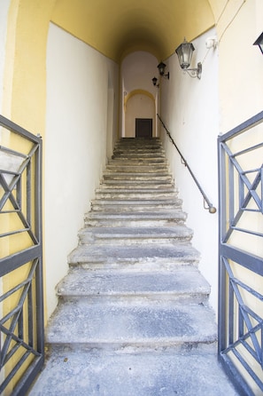 Entrée de l’hébergement