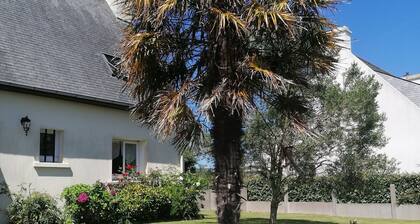 Detached house with enclosed garden