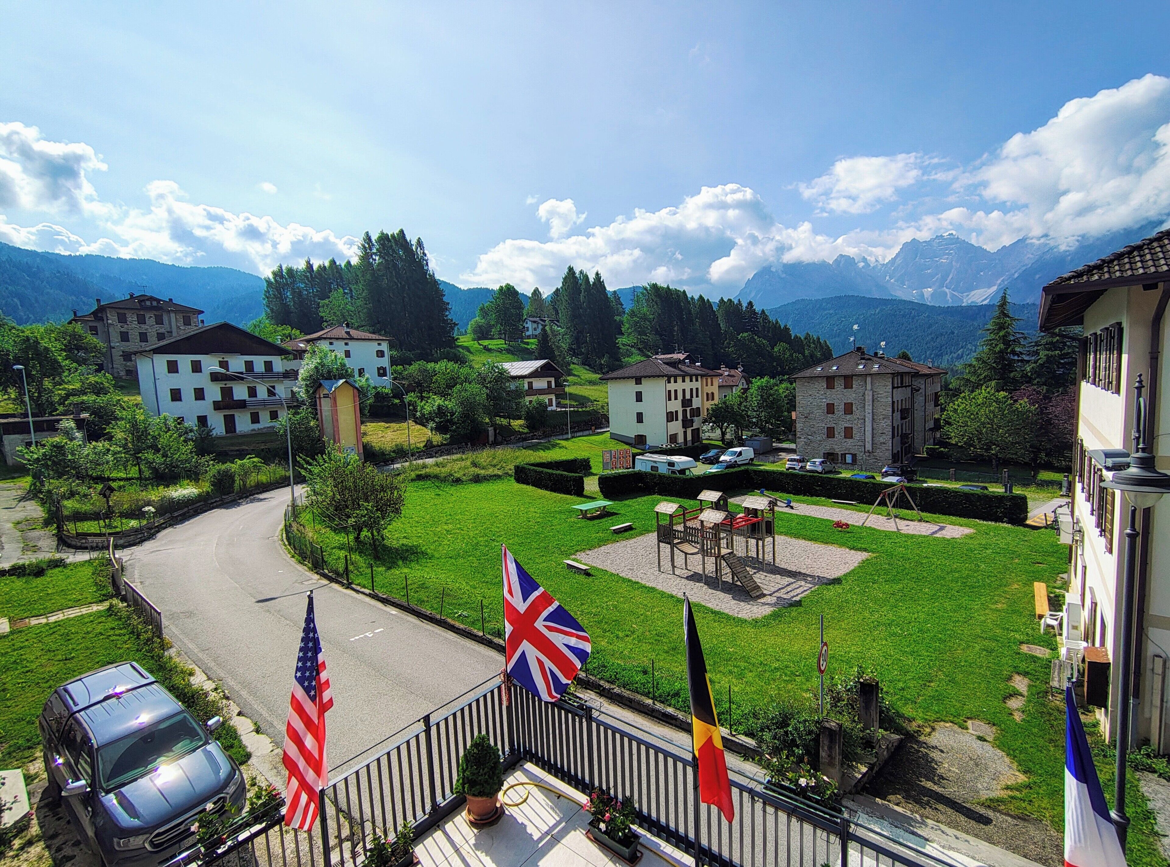 Vista dalla struttura