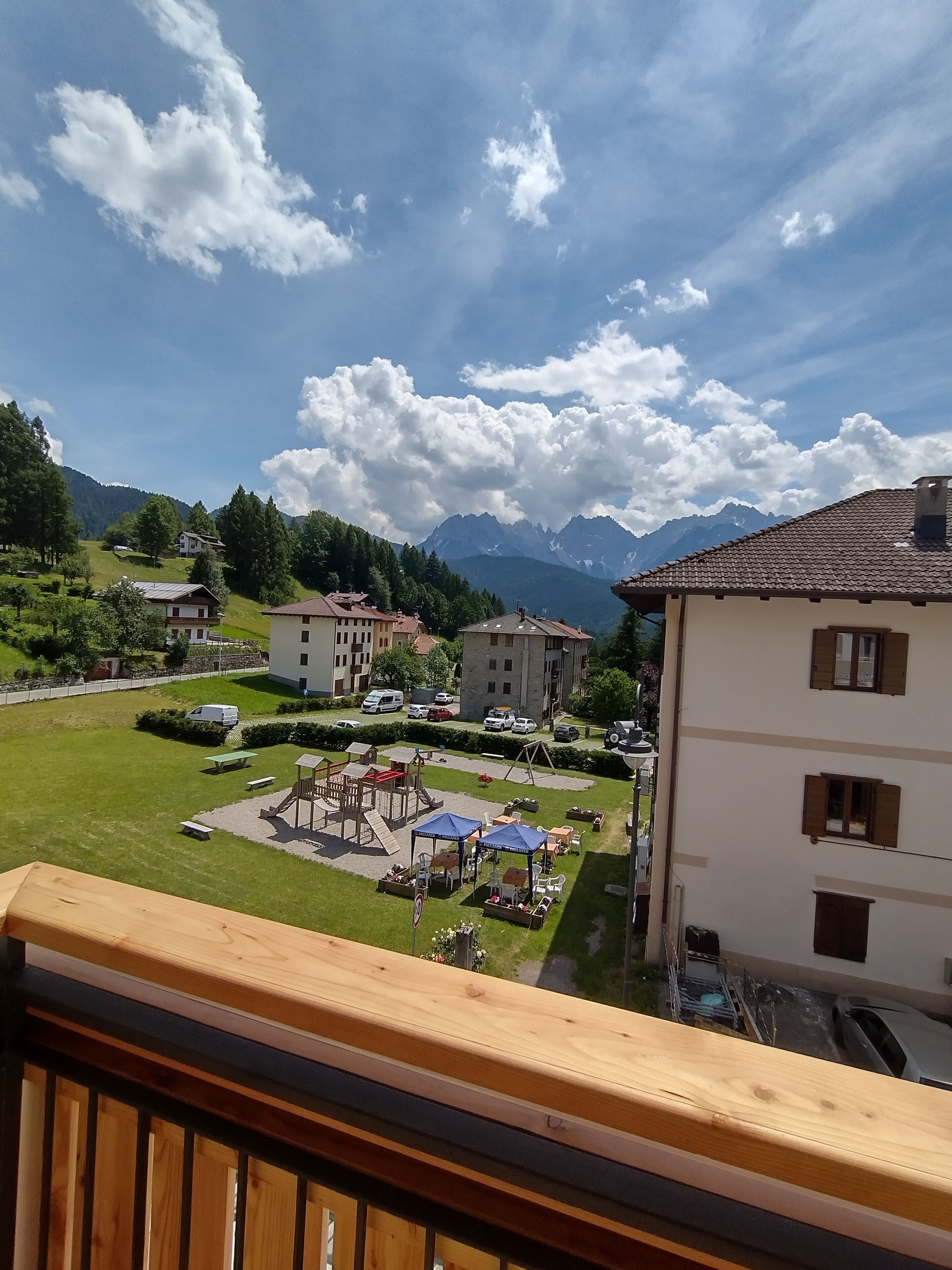 Vue depuis l’hébergement 