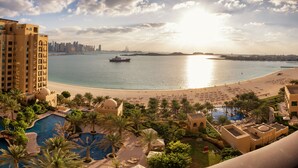 Apartment, 2 Bedrooms, Sea View | Balcony view - South North Residence Palm Jumeirah (Dubai)