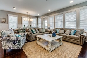 Living room - Once Upon a Tide by Forehand Rentals (Santa Rosa Beach)