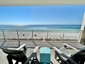 Balcony - Ocean Reef #608 by Forehand Rentals (Panama City Beach)