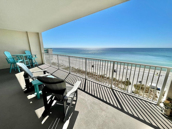 Condo, 2 Bedrooms | Balcony - Ocean Reef #608 by Forehand Rentals (Panama City Beach)