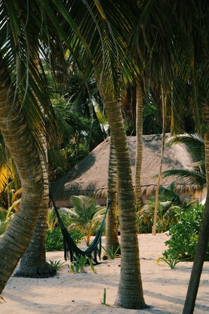 Voorkant van accommodatie