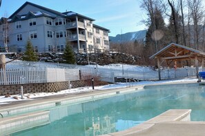 Una piscina climatizada