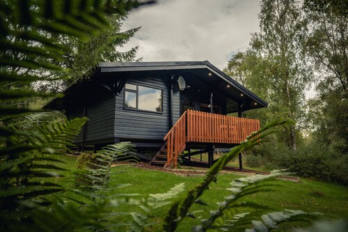 Ancarraig Lodges über Loch Ness - Haustierfreundlich mit Holzofen
