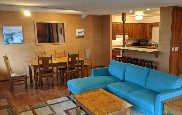 TV, books, video library