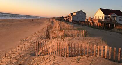 UUSI LUETTELO !!! Oceanside Beach Cottage! Upea sijainti! Kitty Hawk, NC