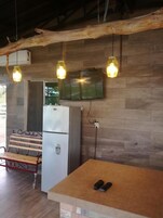 Family Cottage, 2 Bedrooms | Private kitchen | Microwave