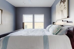1 bedroom, iron/ironing board, Internet, bed sheets