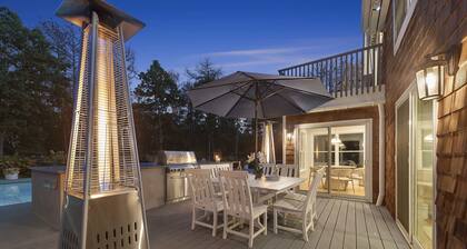 Private Hamptons Oasis Pool, Hot Tub, Gym 3 acres