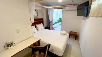 基本雙人房, 1 張標準雙人床 (F3) | 迷你吧、房內夾萬、免費 Wi-Fi