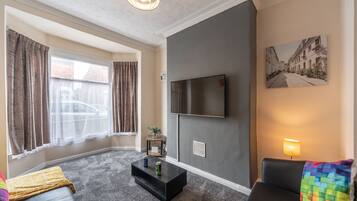 Flat-screen TV, Netflix, streaming services