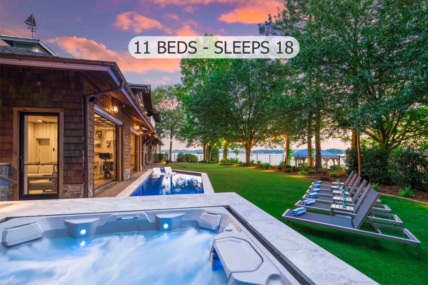 The Chasestone - Breathtaking Home w/Heated Pool, Game Room & Optional Boat Rental
