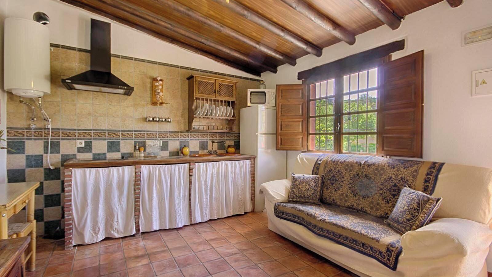 Televisie en een open haard