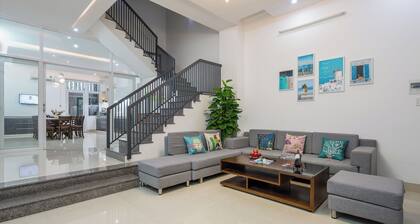 6bedrooms house 3' walk to MyKhe beach 3Nights FREE PICKUP