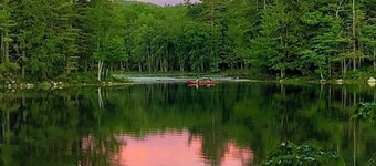 Stand alone waterfront rustic cabin!