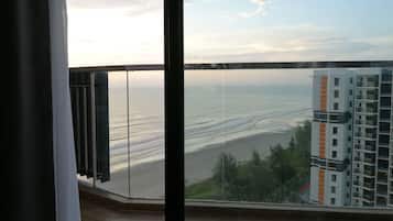 Studio Apartment, Balcony, Sea View | View from room