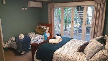 Individually decorated, individually furnished, iron/ironing board