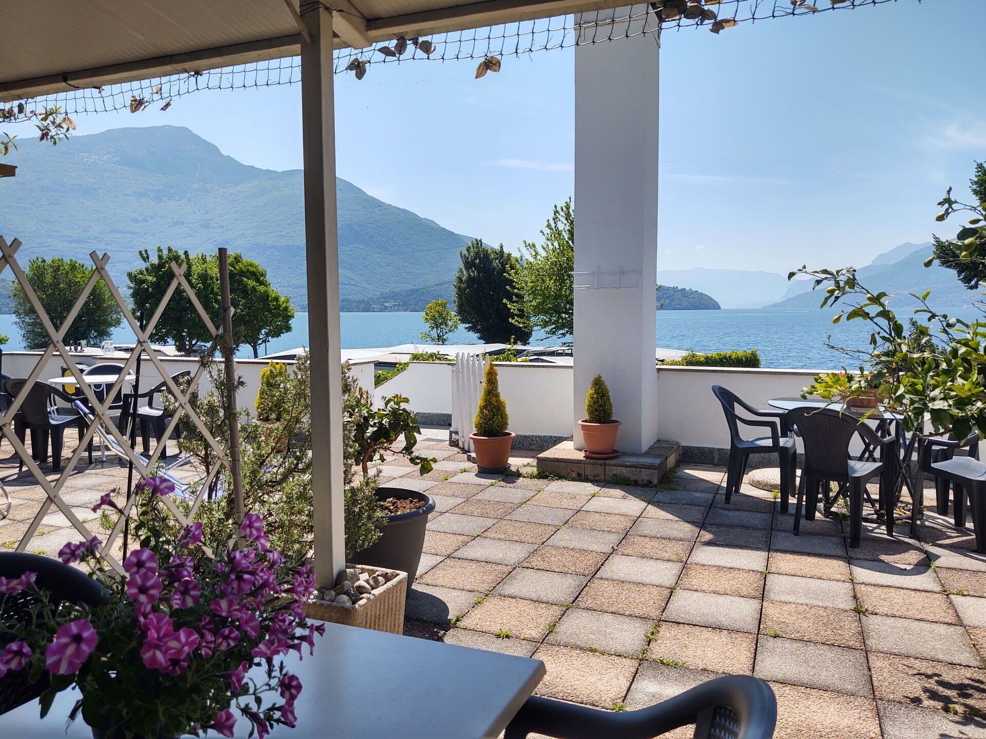 Restauration en plein air