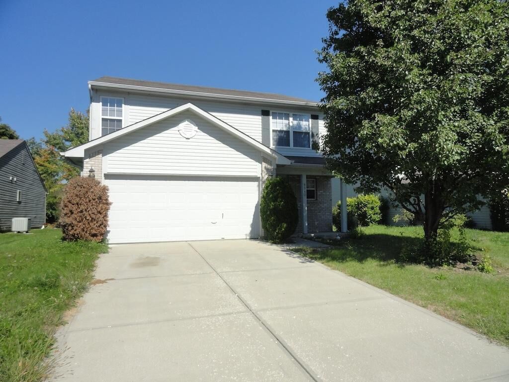 The front view of the property.