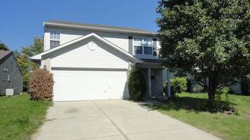 The front view of the property.