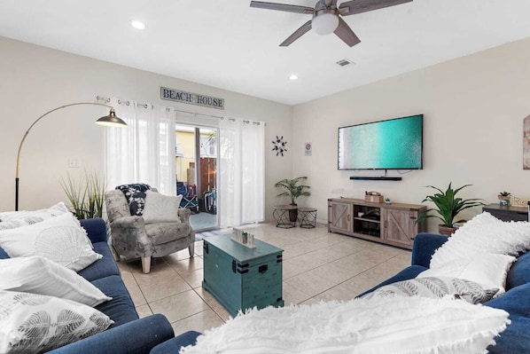 Smart TV, video games, offices