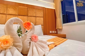 Kamar Double Deluks | Meja kerja, Wi-Fi gratis, dan seprai linen