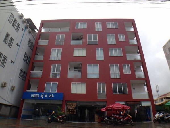 Facciata della struttura