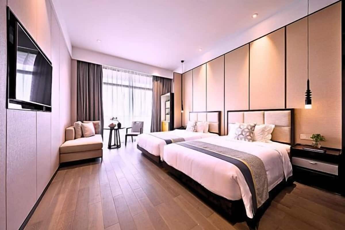 1 slaapkamer, een minibar, een kluis op de kamer