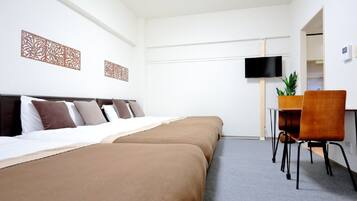 公寓 (6 Guests) | 1 間睡房、書桌、熨斗/熨衫板、免費 Wi-Fi