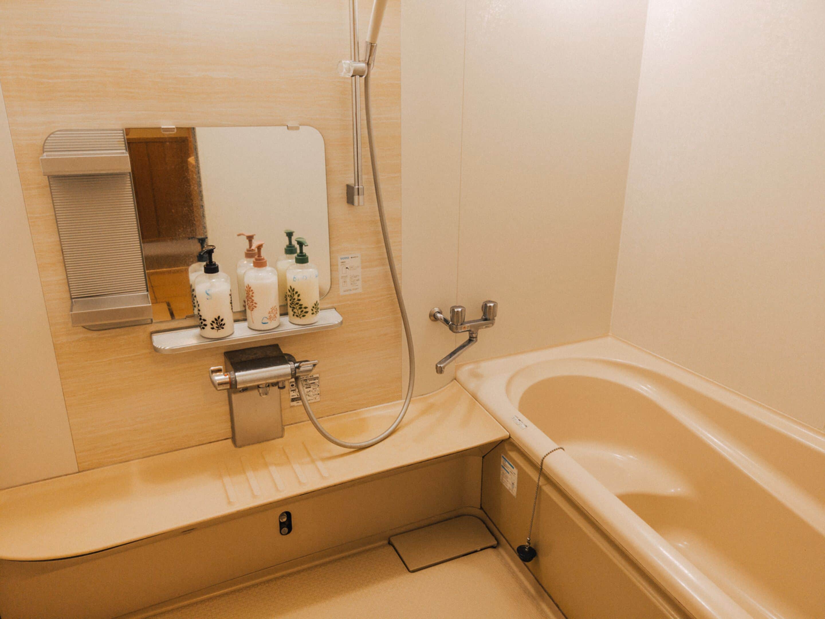 Apartment, Mountain View | Bathroom | Combined shower/tub, free toiletries, hair dryer, bidet
