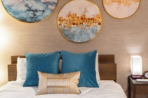 1 chambre, literie hypoallergénique, bureau, accès au Wi-Fi (inclus)