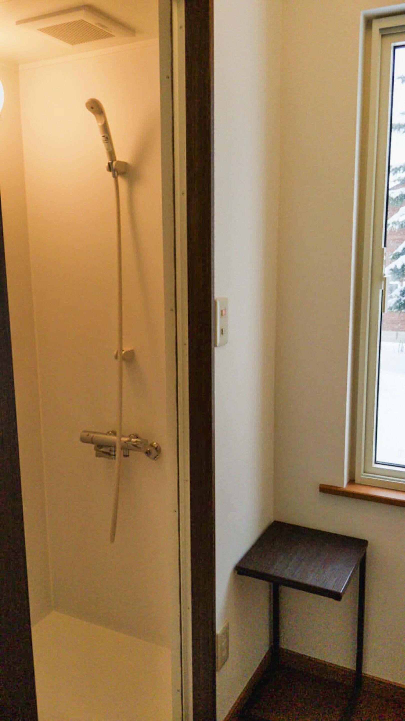 Douche de la salle de bain