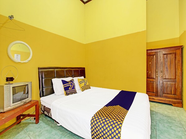 Kahden hengen huone | Ilmainen Wi-Fi, vuodevaatteet