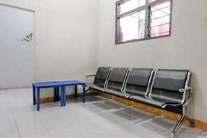 Sitteområde i lobbyen