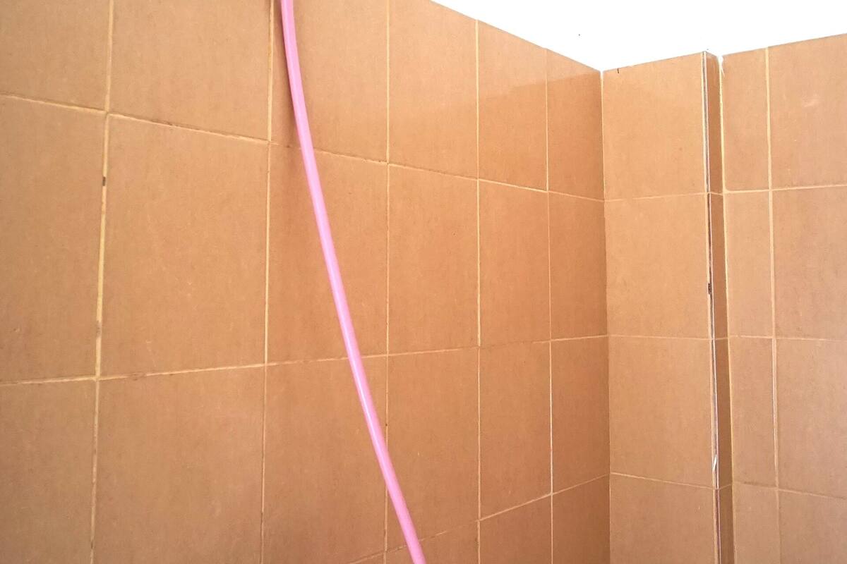 double room | bathroom | shower, towels