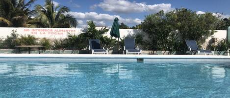 Alberca al aire libre