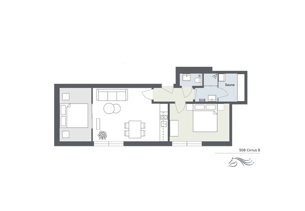 Floor plan - 4808 Cirrus 8 (St. Gallenkirch)
