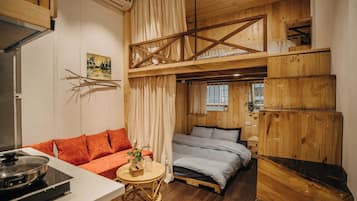 Design Studio | Premium bedding, individually decorated, individually furnished, desk