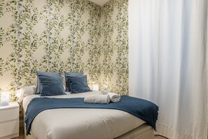 1 slaapkamer, een strijkplank/strijkijzer, gratis wifi