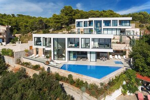 Front of property - Luxury Villa Princess of Hvar with Pool (Hvar)