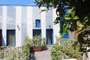 Voorkant van accommodatie